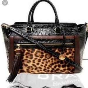 BRAHMIN ANNA SATCHEL- limited edition